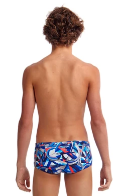 Maillot De Bain Funky Trunks Garçon Futurismo Bleu -France Natation futurismo 7