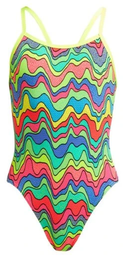 Maillot De Bain Funkita Fille Single Strap Body Contour -France Natation g body contour