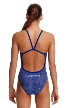 Maillot De Bain Funkita Fille Single Strap Snake It Off -France Natation g snake it off2