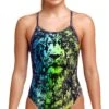 Maillot De Bain Funkita Fille Single Strap - Lion Eyes -France Natation girls lion eyes f