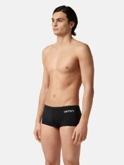 Maillot De Bain Natation Homme Akron Gus Trunk Black -France Natation gus trunk black3