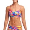 Maillot De Bain Funkita 2 Pièces Femme Radar Rage -France Natation ladies rage radar 2p 1
