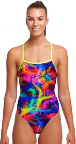 Maillot De Bain Funkita Femme Strapped In - Solar Flares