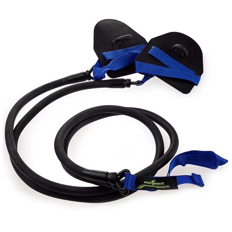 Matériel D'entraînement, Musculation Hors De L'eau Madwave Elastiques Avec Plaquettes Bleu 3 Matériel D'entraînement, Musculation Hors De L'eau Madwave Elastiques Avec Plaquettes Bleu