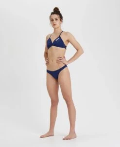 Bas De Maillot De Bain Femme Arena Team Uni Bleu Foncé -France Natation navy entier 1