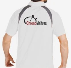 Polo Natation Microfibre Chronomaîtres -France Natation polo chronomaitres dos v1