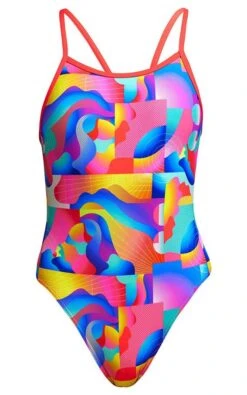Maillot De Bain Funkita Fille Single Strap - Radar Rage -France Natation radar rage girls3
