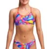 Maillot De Bain Funkita 2 Pièces Fille Racerback - Radar Rage