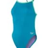 Maillot De Bain 1 Pièce SPEEDO Solid Vback Swimsuit - Aquarium/ Fake Green -France Natation sp1 1