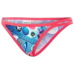 Maillot De Bain De Natation Femme 2 Pièces Speedo Retro Pop 723C863 Bleu -France Natation speedo retro pop string