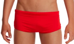 Maillot De Bain Funky Trunks Garçon Solid Still Red Rouge -France Natation still red 6