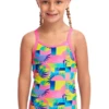 Maillot De Bain Funkita Enfant Fille Sunkissed Rose -France Natation sunkissed