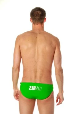 Maillot De Bain Homme Zerod Brief Training Vert -France Natation z3r0d 15swimming man training green 3